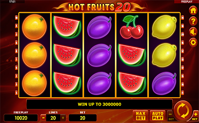 Hot Fruits 20 Slot Oyunu 1win Azərbaycan Onlayn Kazinosunda