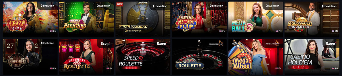 Pin-up Rulet, Blackjack və Başqa Kazino Oyunları