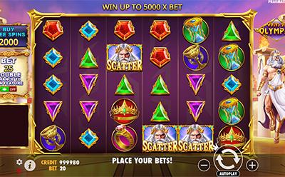 Gates of Olympus Slot Scatter