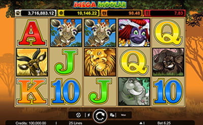 Genesis Casino-da Mega Mollah Onlayn Slotu