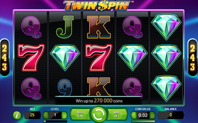 Genesis Casino-da Twin Spin Onlayn Slotu