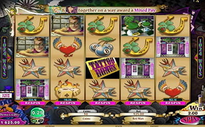 Hot Ink Slot Bonus game