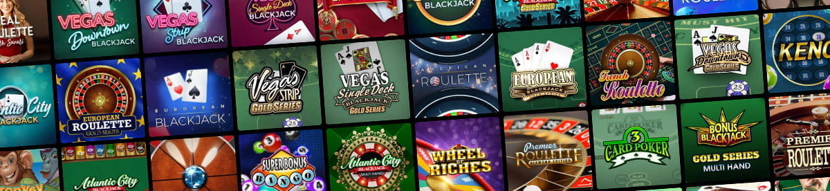 Jackpot City Casino Masa Oyunları Kataloqu