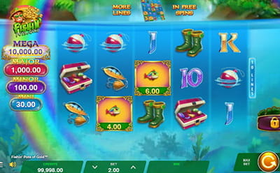 Jackpot City Casino-da Fishin Pots of Gold Onlayn Slotu