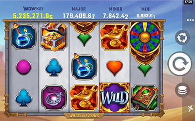 Jackpot City Casino-da Wheel of Wishes Onlayn Slotu