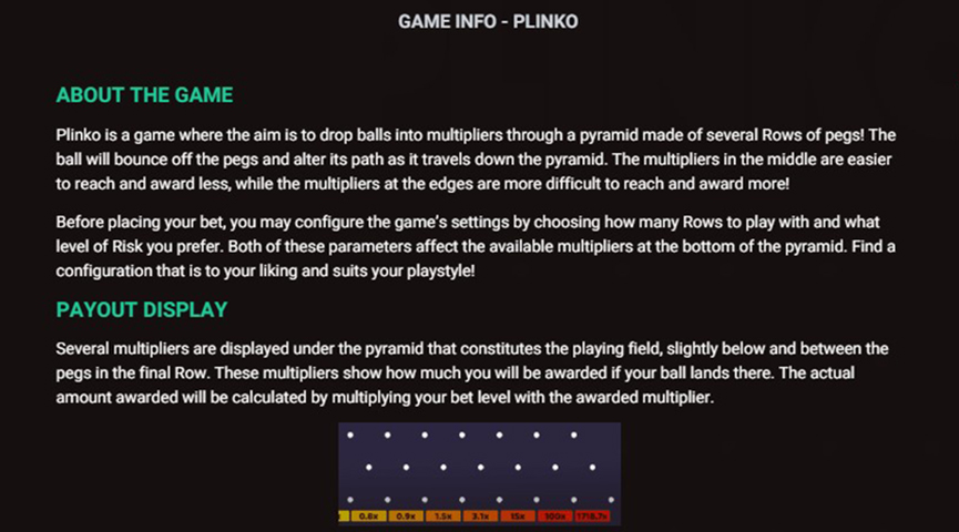 Plinko Slot Oyununun Müsbət və Mənfi Cəhətləri