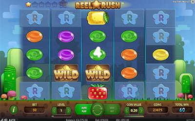 Reel Rush Slot Free Spins