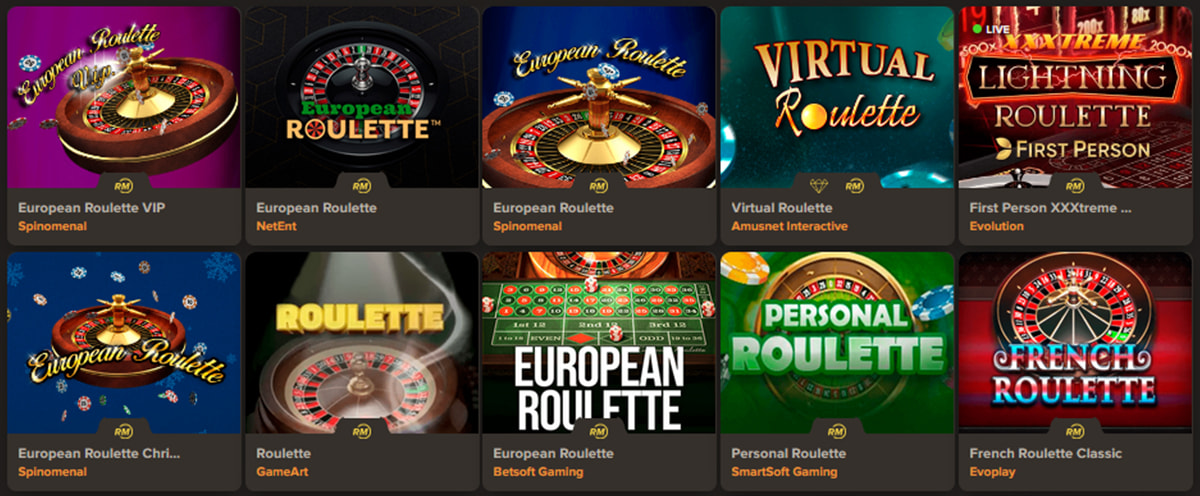 The Sol Casino Rulet, Blekcek və Başqa Kazino Oyunları