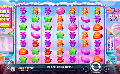 Sugar Rush Slot Mobil