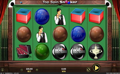 Top Spin Snooker Slot Free Spins